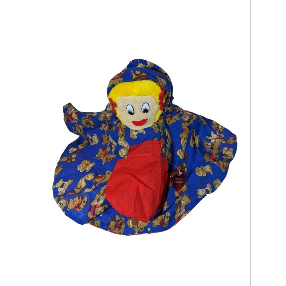 Goldilocks and the Three 3 Bears Topsy Turvy Plush Doll Reversible 4 Sided